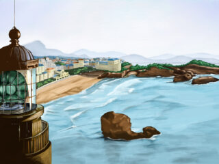 Speed painting Biarritz