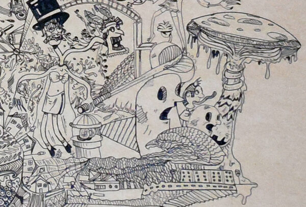 Medium Ceramic Sky Planter