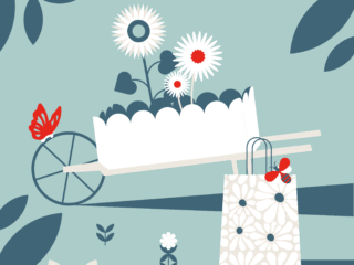 Illustration de Printemps – Une composition graphique